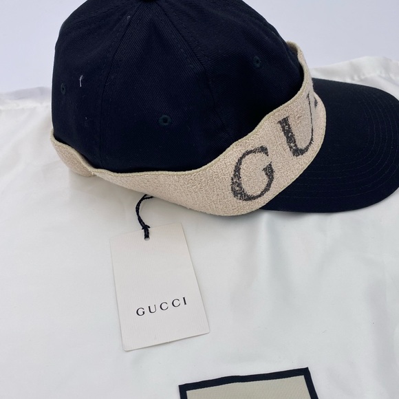 Unisex gucci authentic baseball hat size large expandable made in Italy - Picture 3 of 9